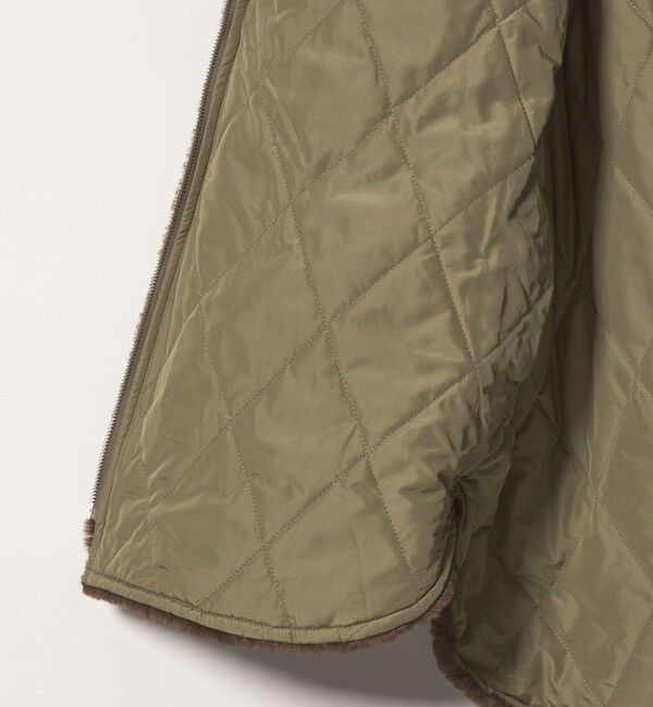 BEAUTY&YOUTH UNITED ARROWS「【WEB限定】フェイクファー＆キルティング リバーシブルコート」|その他|