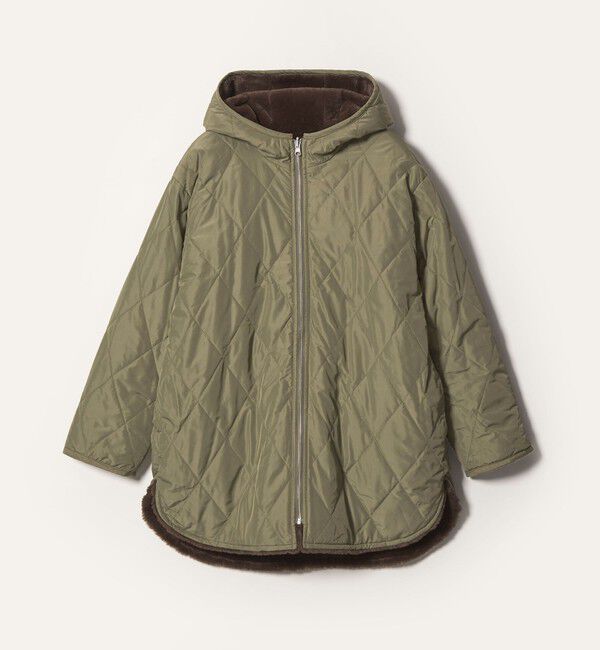 BEAUTY&YOUTH UNITED ARROWS「【WEB限定】フェイクファー＆キルティング リバーシブルコート」|その他|
