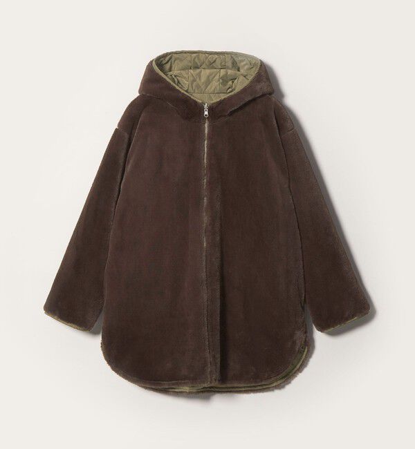 BEAUTY&YOUTH UNITED ARROWS「【WEB限定】フェイクファー＆キルティング リバーシブルコート」|その他|