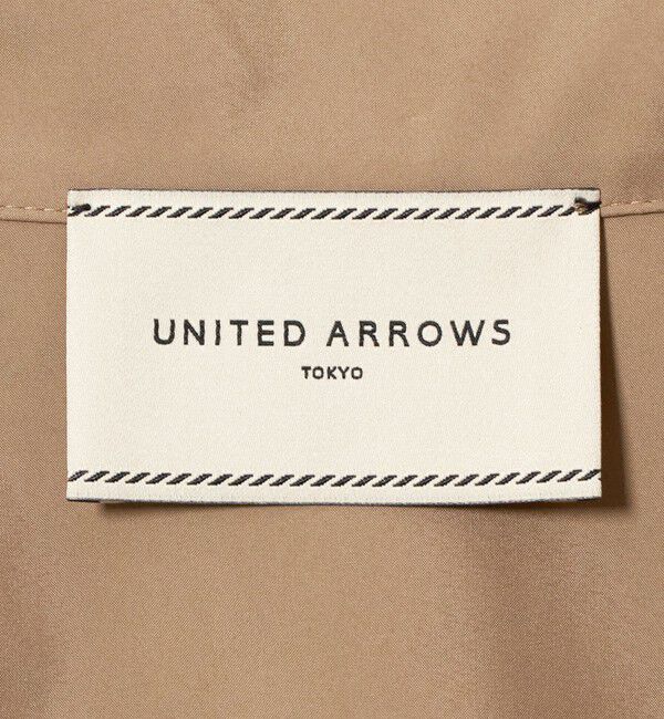UNITED ARROWS「タフタ ペプラム フリル ブルゾン ‐はっ水‐」|ブルゾン・スタジャン|