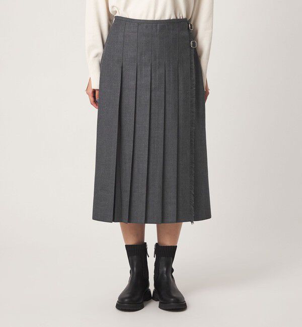 UNITED ARROWS green label relaxing「【別注】＜O'NEIL of DUBLIN＞FS Kilt プリーツスカート」|フレア|