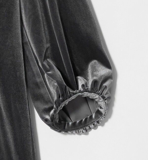 UNITED ARROWS green label relaxing「＜GLR_MINE＞ベロア ミニ ワンピース」|ワンピース|