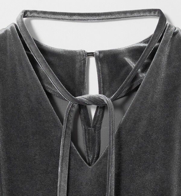 UNITED ARROWS green label relaxing「＜GLR_MINE＞ベロア ミニ ワンピース」|ワンピース|