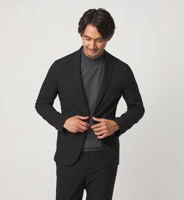 UNITED ARROWS green label relaxing「【WEB限定】JUST fit ウールライク ナロー セットアップ ジャケット＆パンツ -ストレッチ-」|スーツ|