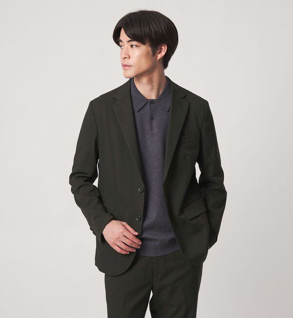 UNITED ARROWS green label relaxing「【WEB限定】JUST fit ウールライク ナロー セットアップ ジャケット＆パンツ -ストレッチ-」|スーツ|