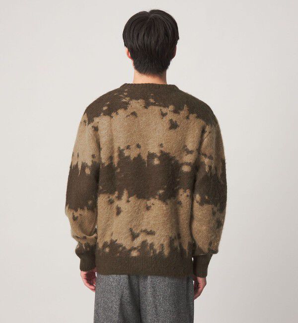 UNITED ARROWS green label relaxing「＜GRAMICCI＞スプラッター クルーネック ニット」|ニット・セーター|