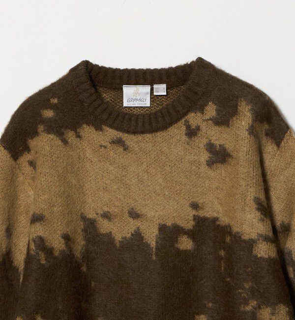 UNITED ARROWS green label relaxing「＜GRAMICCI＞スプラッター クルーネック ニット」|ニット・セーター|