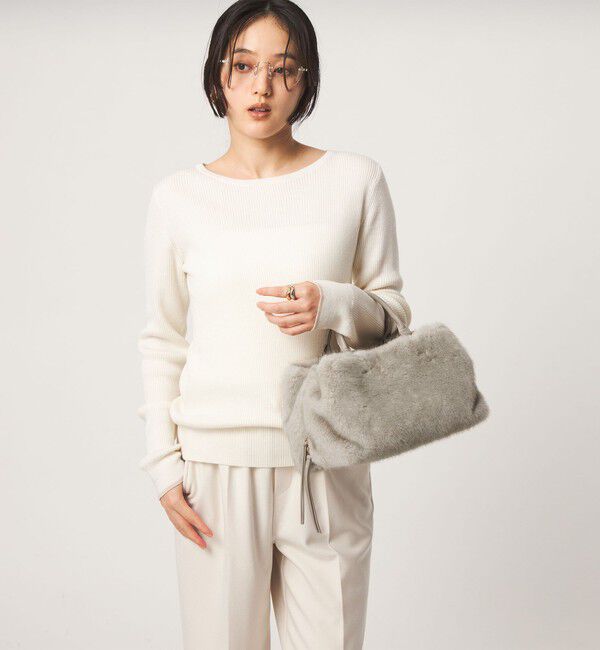 UNITED ARROWS green label relaxing「2WAY ファーライク トートバッグ」|ショルダー・メッセンジャー|