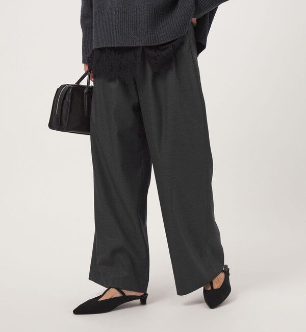 UNITED ARROWS green label relaxing「2タック ワイドパンツ」|その他|