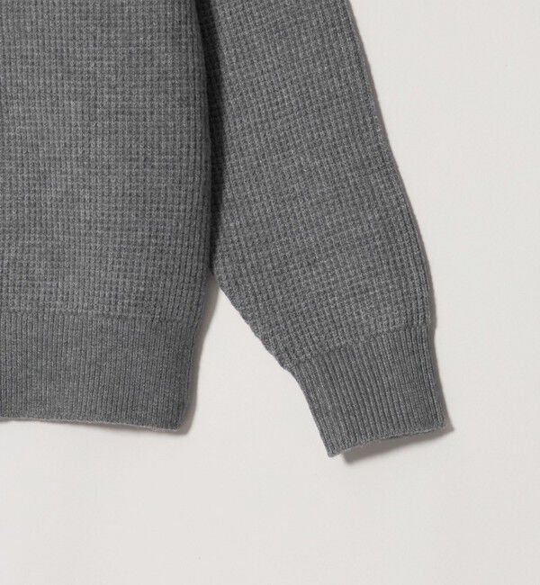 UNITED ARROWS green label relaxing「【WEB限定】JUST fit ミドルゲージ スキッパー ニット」|ニット・セーター|