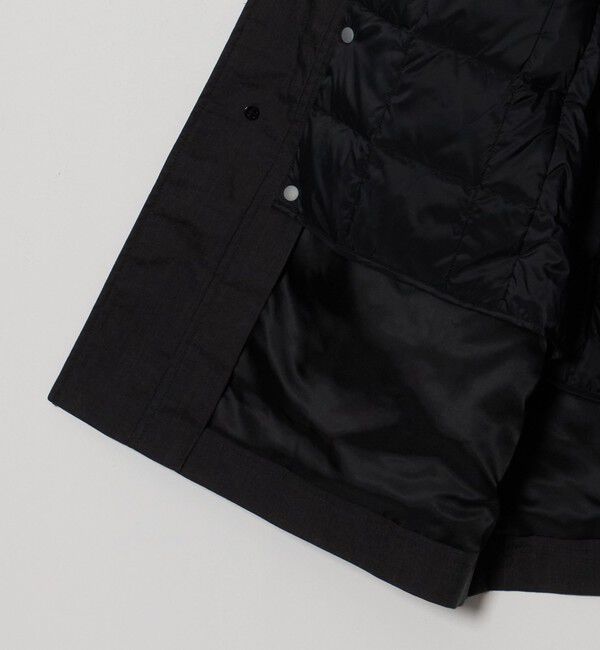 UNITED ARROWS green label relaxing「ルミレットウール TAION 3WAY フード バルカラー コート -撥水・防風-」|ステンカラーコート|
