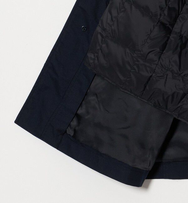 UNITED ARROWS green label relaxing「ルミレットウール TAION 3WAY フード バルカラー コート -撥水・防風-」|ステンカラーコート|