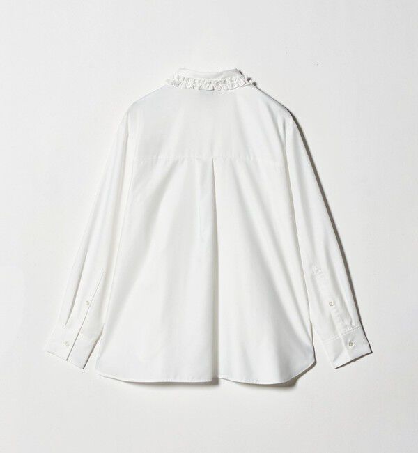 UNITED ARROWS「ミニフリルシャツ‐ウォッシャブル‐」|シャツ・ブラウス|