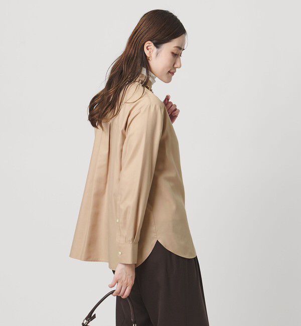 UNITED ARROWS「ミニフリルシャツ‐ウォッシャブル‐」|シャツ・ブラウス|