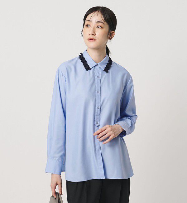 UNITED ARROWS「ミニフリルシャツ‐ウォッシャブル‐」|シャツ・ブラウス|その他7