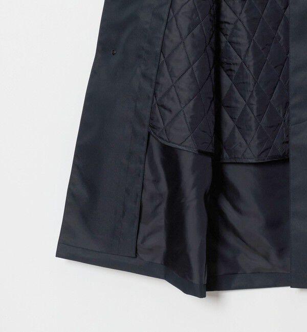 UNITED ARROWS「コットン/ポリエステル ギャバジン ステンカラーコート 撥水」|ステンカラーコート|
