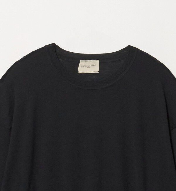 UNITED ARROWS「18G ウール クルーネック ニット ‐ウォッシャブル‐」|ニット・セーター|