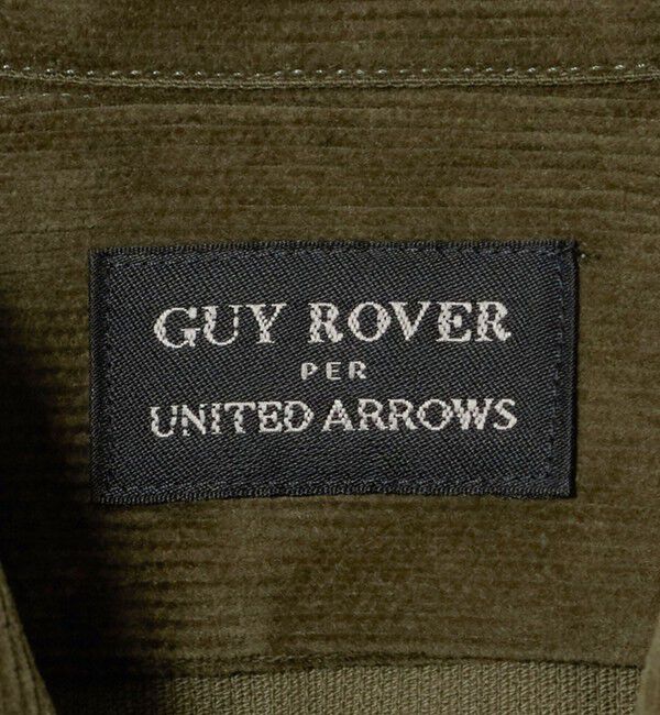 UNITED ARROWS「＜GUY ROVER＞コーデュロイ ファティーグ シャツ」|シャツ・ブラウス|