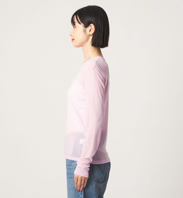 UNITED ARROWS green label relaxing「チュール シアー クルーネック プルオーバー カットソー」|Tシャツ・カットソー|