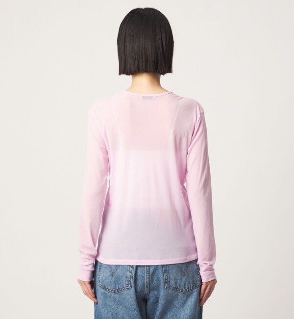 UNITED ARROWS green label relaxing「チュール シアー クルーネック プルオーバー カットソー」|Tシャツ・カットソー|