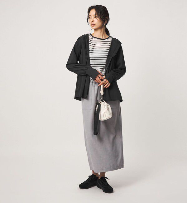 UNITED ARROWS green label relaxing「【WEB限定】パーカー  UVカット 接触冷感 遮熱」|パーカー|