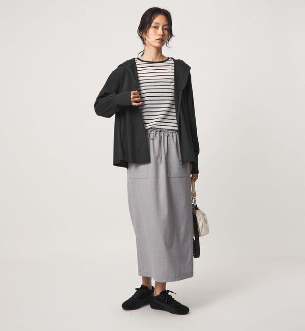 UNITED ARROWS green label relaxing「【WEB限定】パーカー  UVカット 接触冷感 遮熱」|パーカー|