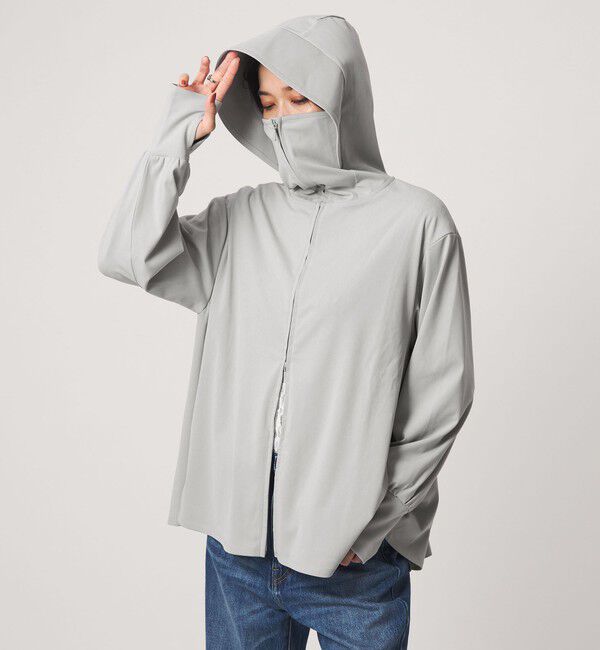 UNITED ARROWS green label relaxing「【WEB限定】パーカー  UVカット 接触冷感 遮熱」|パーカー|
