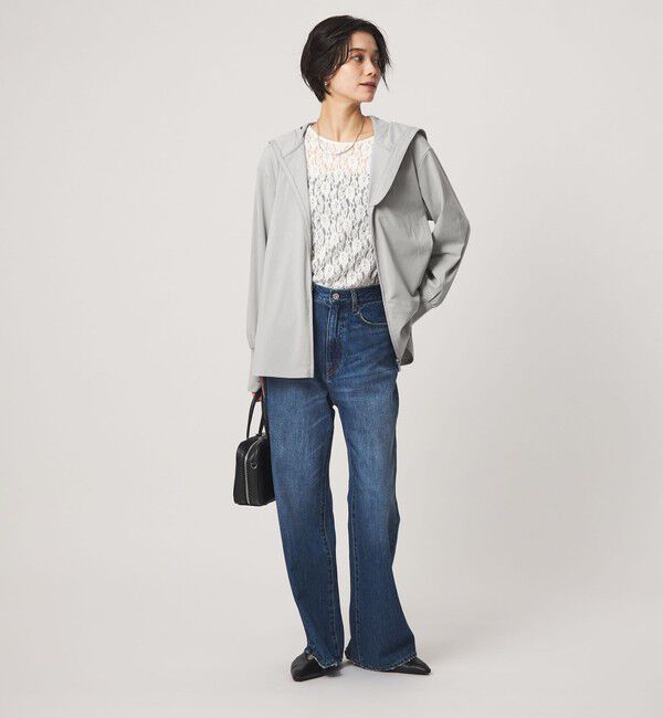 UNITED ARROWS green label relaxing「【WEB限定】パーカー  UVカット 接触冷感 遮熱」|パーカー|