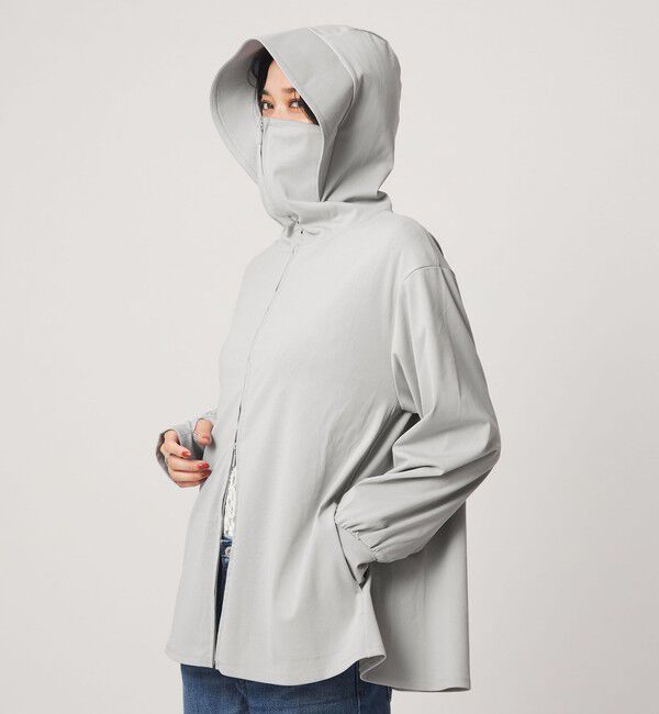UNITED ARROWS green label relaxing「【WEB限定】パーカー  UVカット 接触冷感 遮熱」|パーカー|