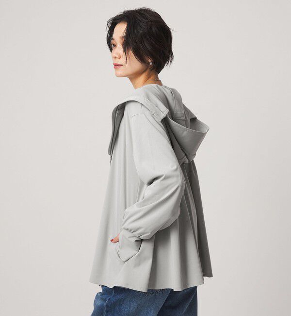 UNITED ARROWS green label relaxing「【WEB限定】パーカー  UVカット 接触冷感 遮熱」|パーカー|