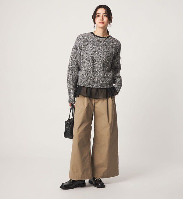 UNITED ARROWS green label relaxing「スソ チュール プルオーバー カットソー」|Tシャツ・カットソー|
