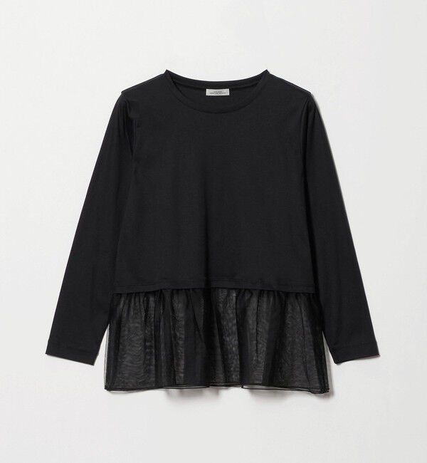 UNITED ARROWS green label relaxing「スソ チュール プルオーバー カットソー」|Tシャツ・カットソー|