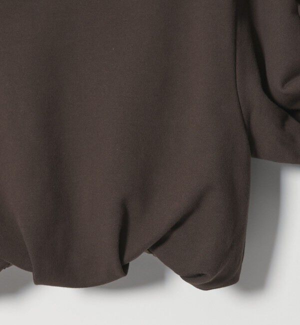 EMMEL REFINES「＜EMMEL REFINES＞EM フリルVネック ウラケ プルオーバー」|Tシャツ・カットソー|