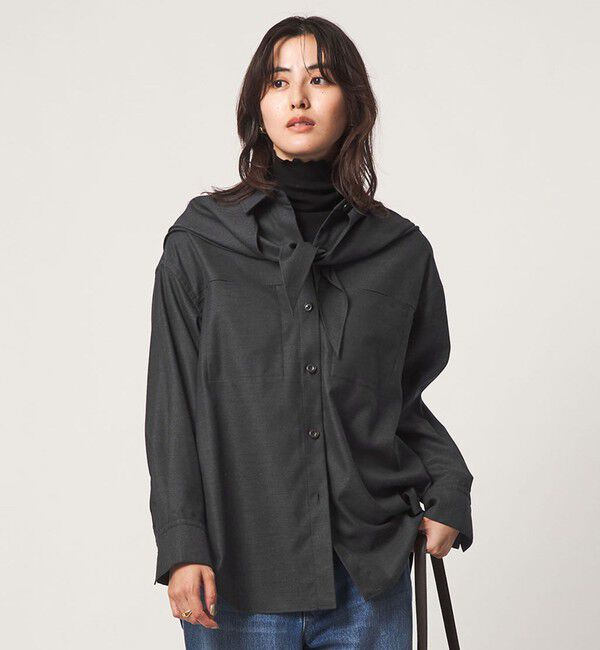 UNITED ARROWS green label relaxing「ストール シャツ セット」|シャツ・ブラウス|