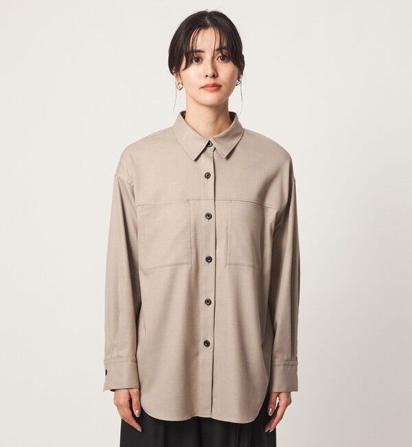 UNITED ARROWS green label relaxing「ストール シャツ セット」|シャツ・ブラウス|