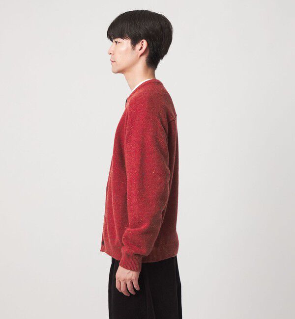 UNITED ARROWS green label relaxing「ウール ナイロン カラーネップ カーディガン」|カーディガン|