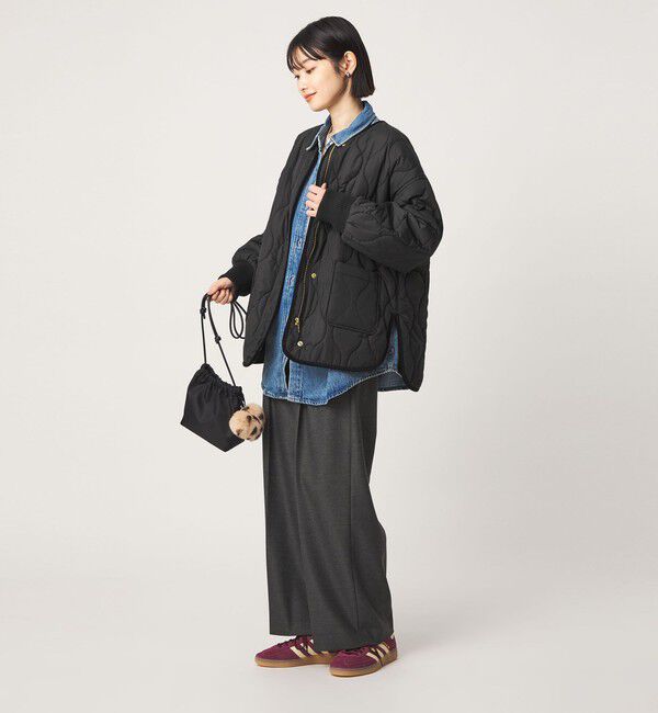 UNITED ARROWS green label relaxing「［size SHORTあり］キルティング ブルゾン ウォッシャブル 撥水」|ブルゾン・スタジャン|
