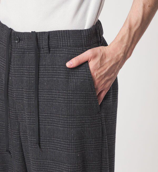UNITED ARROWS green label relaxing「ウォッシャブル ホームスパン バレル ユーティリティ パンツ W4 -ストレッチ-」|その他|