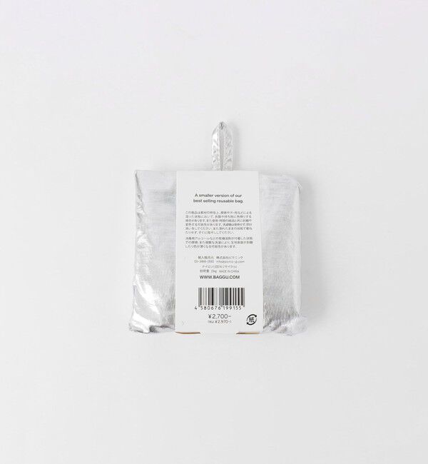 BEAUTY&YOUTH UNITED ARROWS「＜BAGGU＞メタリック ポケッタブルバッグ/BABY」|エコバッグ|