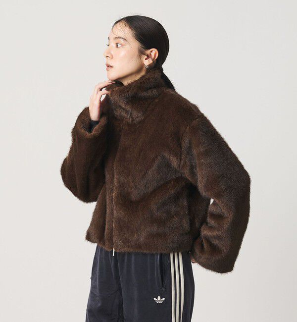 BEAUTY&YOUTH UNITED ARROWS「【別注】＜She is-.＞フェイクファー ジャケット」|その他|