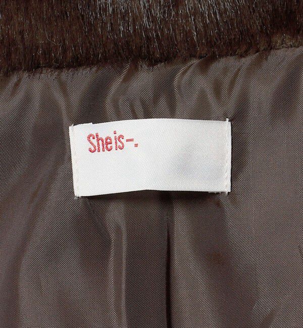 BEAUTY&YOUTH UNITED ARROWS「【別注】＜She is-.＞フェイクファー ジャケット」|その他|