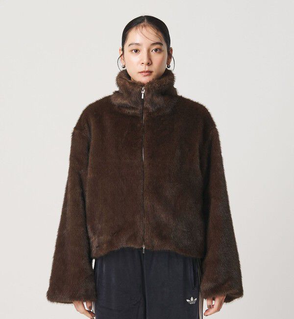 BEAUTY&YOUTH UNITED ARROWS「【別注】＜She is-.＞フェイクファー ジャケット」|その他|