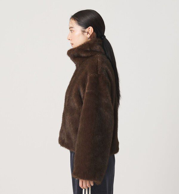 BEAUTY&YOUTH UNITED ARROWS「【別注】＜She is-.＞フェイクファー ジャケット」|その他|