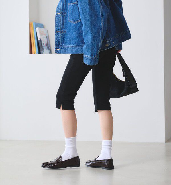 BEAUTY&YOUTH UNITED ARROWS「コットンポリエステル ダブルフェイス カプリパンツ」|その他|