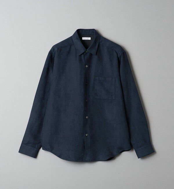 BEAUTY&YOUTH UNITED ARROWS「【WEB限定 WARDROBE SMART】スエードライク シャツ」|シャツ・ブラウス|