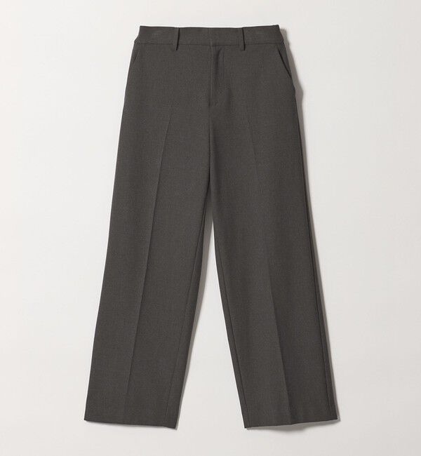 BEAUTY&YOUTH UNITED ARROWS「裏起毛バックゴム ストレートパンツ ウォッシャブル」|スラックス|