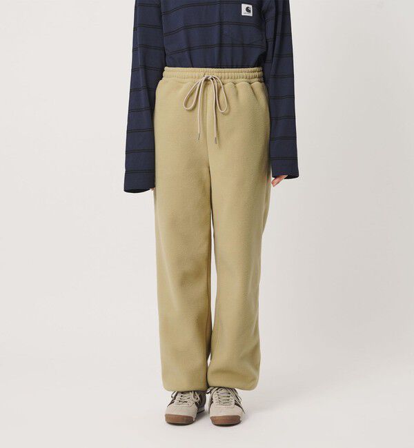 BEAUTY&YOUTH UNITED ARROWS「フリース パイピング パンツ」|チノ|