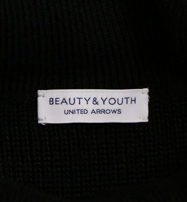 BEAUTY&YOUTH UNITED ARROWS「【WEB限定 WARDROBE SMART】マシーンウォッシャブル ウールミックス アゼ タートルネック」|ニット・セーター|