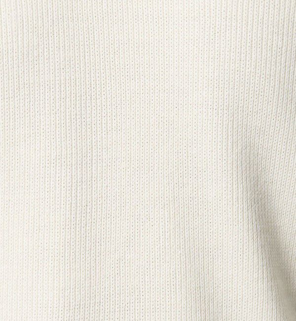 BEAUTY&YOUTH UNITED ARROWS「【WEB限定 WARDROBE SMART】マシーンウォッシャブル ウールミックス アゼ クルーネック」|ニット・セーター|
