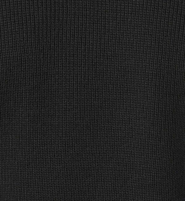 BEAUTY&YOUTH UNITED ARROWS「【WEB限定 WARDROBE SMART】マシーンウォッシャブル ウールミックス アゼ クルーネック」|ニット・セーター|